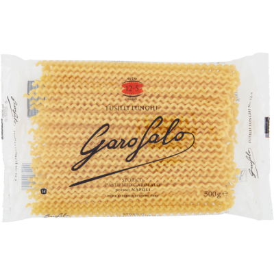 Makaron Di Semola Formati Fusilli Lunghi 500g  - Garofalo