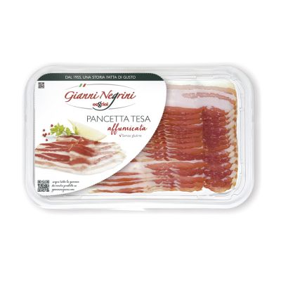 Pancetta Tesa affumicata 80g - Gianni Negrini