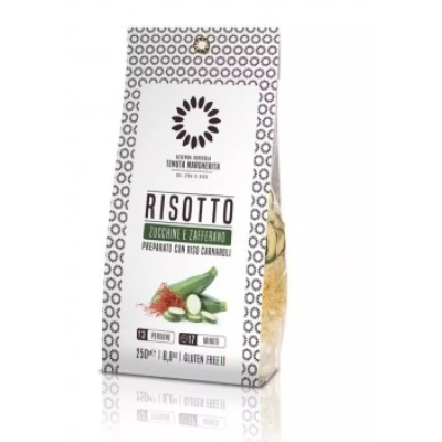 Risotto Courgettes and Saffron Riso Carnaroli 250g - Tenuta Margherita