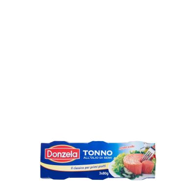 Tuńczyk w oleju słonecznikowym - Donzela