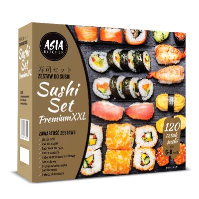 Zestaw do sushi Premium Gold XXL 2,8kg - Asia Kitchen