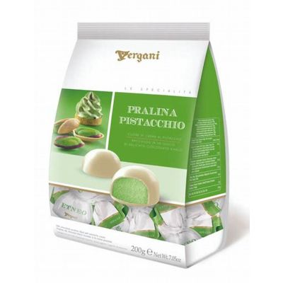 Vergani Praliny Cuore di Crema z Pistacją 175g