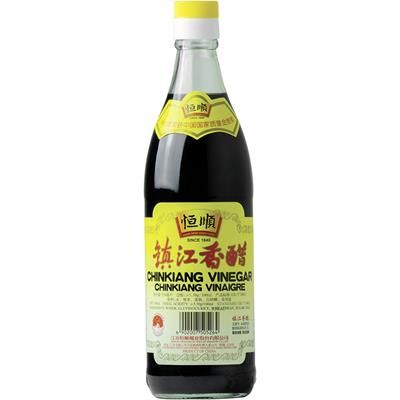 Ocet ryżowy czarny Chinkiang 550ml - Hengshun