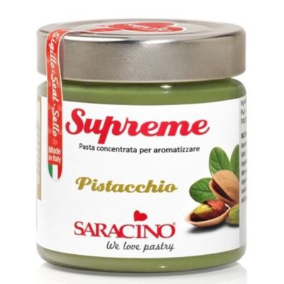 Pasta concentrata per aromatizzare Supreme Pistacchio 200g - Saracino