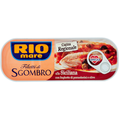 Filetti di sgombro alla siciliana 120g - Rio Mare