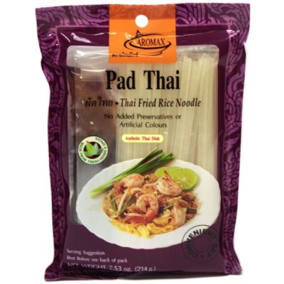 Makaron z mieszanką przypraw Zestaw do Pad Thai 214g - Aromax