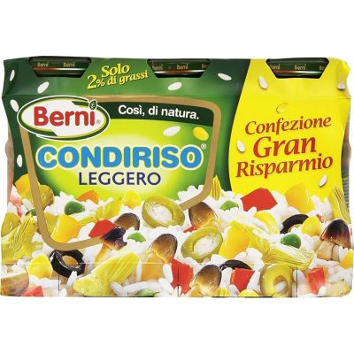 Mieszanka warzywna  Condiriso leggero 3x300g - Berni