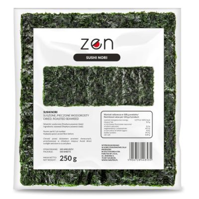 Glony do sushi Nori Gold 100sztuk/250g - Zen