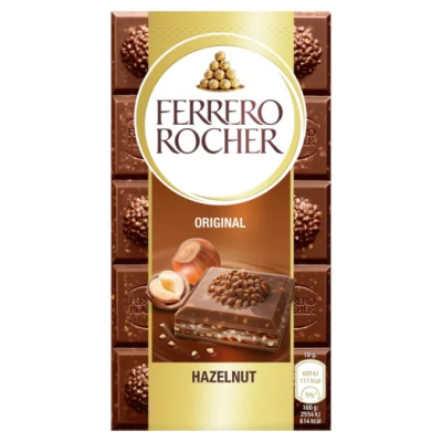 Czekolada mleczna original Hazelnut 90g - Ferrero Rocher