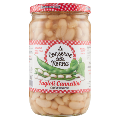 Fasola Fagioli Cannellini 680g - Conserve della Nonna