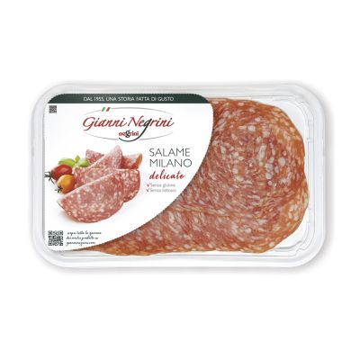 Salame Milano delicato cienkie plastry 80g - Gianni Negrini