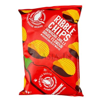 Chipsy ziemniaczane ostre o smaku Sriracha 100g - Flying Goose