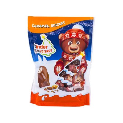 Biszkopty karmelowe czekoladki Caramel Biscuit 122g - Kinder