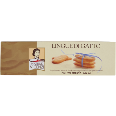 Ciasteczka Lingue di Gatto 100g - Matilde Vicenzi