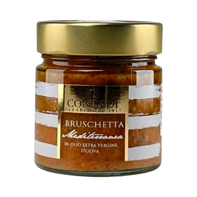 Krem śródziemnomorski do bruschetty Crema Bruschetta Mediterranea 220g - Congedi