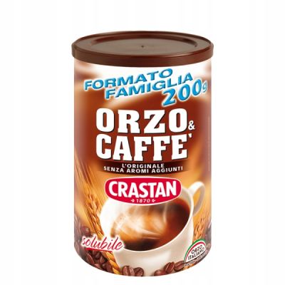 Crastan Kawa Mielona Orzo&Caffe Solubile 200g - Aromatyczna Przyjemność