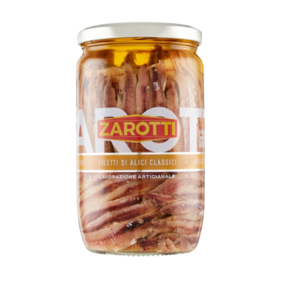 Filety anchois w oliwie - Zarotti