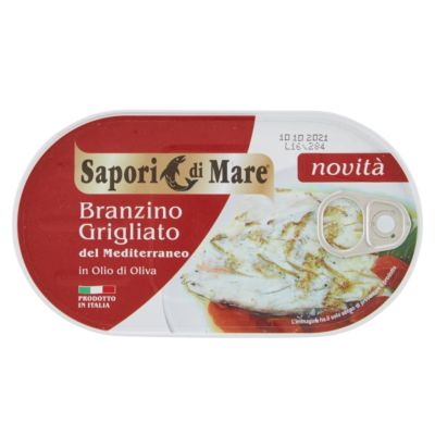 Grilowany filet z okonia w oliwie - Sapori di Mare