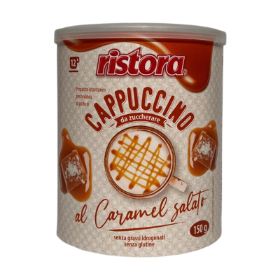 Kawa cappuccino o smaku słonego karmelu - Ristora 150 g