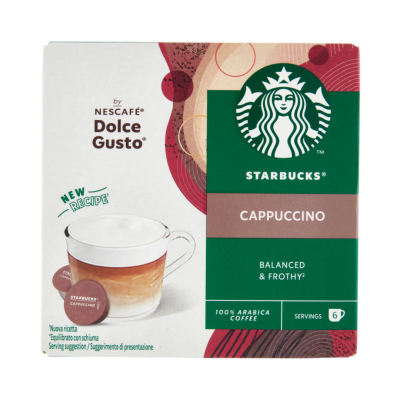 Kawa w kapsułkachdo  Dolce Gusto Cappuccino 120g (12 kapsułek) - Starbucks