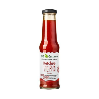 Ketchup Zero Bio 350g - Bio Gustiamo