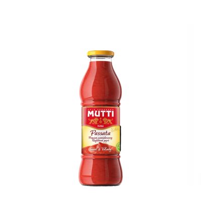 Passata Mutti w szklanej butelce