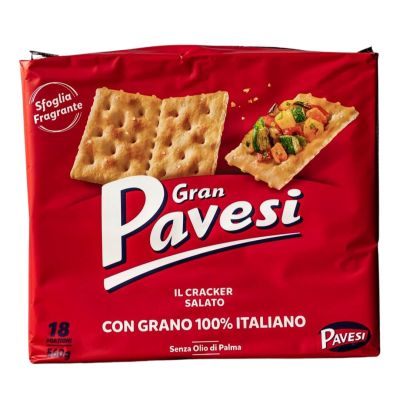 Włoskie krakersy solone sałatkowe - Gran Pavesi 