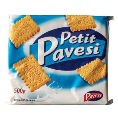 Petit Pavesi herbatniki mleczne 500g.