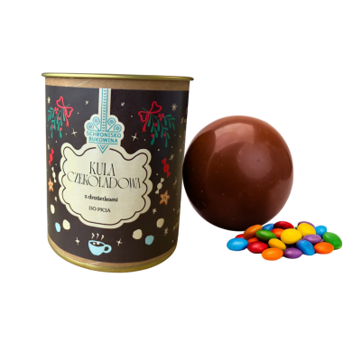 Kula czekoladowa z lentilkami 60g - Schronisko Bukowina
