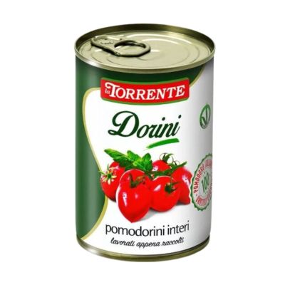 Włoskie pomidory koktajlowe w puszce Dorini - Torrente