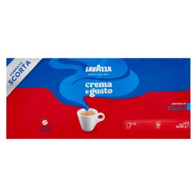 Kawa mielona Crema e Gusto Classico - Lavazza 4 x 250 g