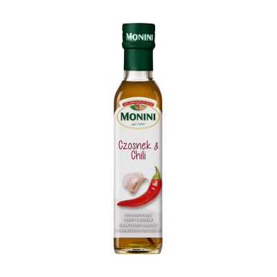 Oliwa czosnek & chili 250ml - Monini