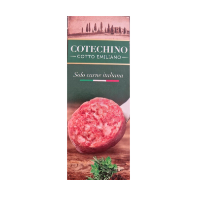 Pikantna kiełbasa wieprzowa Cotechino - Cotto Emiliano