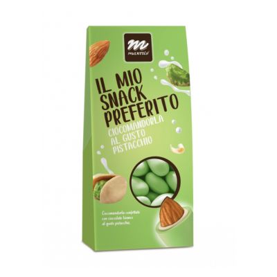 Il Mio Snack Preferito, Maxtris Mandorle - włoskie migdały w polewie pistacjowej