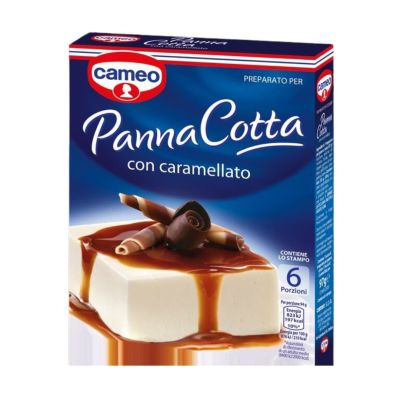 Panna Cotta w proszku z polewą karmelową - Cameo