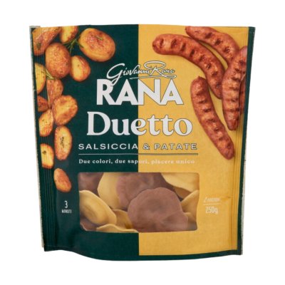 Pierożki Duetto z kiełbasą i ziemniakami - Rana 250 g