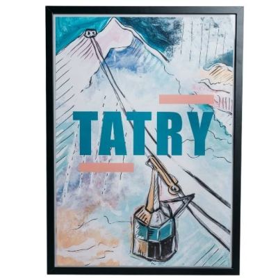 Plakat TATRY - motyw górski