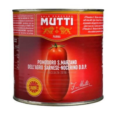 Pomidory Pelati San Marzano DOP - Mutti 2,5 kg