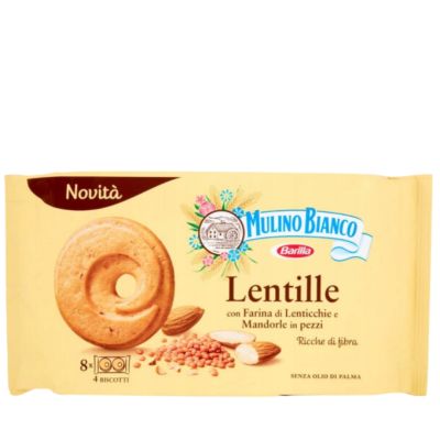 Kruche ciasteczka z migdałami Lentille - Mulino Bianco