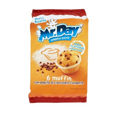 Mr. Day - włoskie muffiny z posypką z gorzkiej czekolady