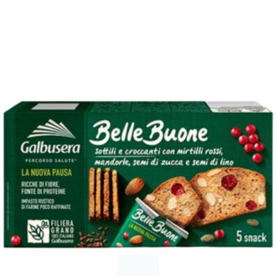 Belle Buone, Galbusera - włoskie sucharki z migdałami i pestkami z dyni