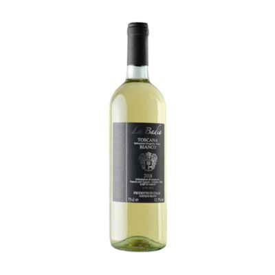 Włoskie białe wino La Badia Bianco Toscana 750 ml
