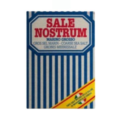 Włoska sól morska gruboziarnista 1 kg - Sale Nostrum 