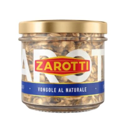 Włoskie Vongole w naturalnej zalewie 140 g- Zarotti