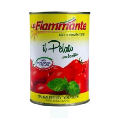 Włoskie pomidory z bazylią pelati - la Fiammante
