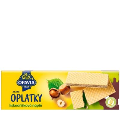 Wafelki orzechowe Zlate Oplatky - Opavia