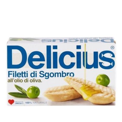 Filety z makreli w oliwie z oliwek - DELICIUS