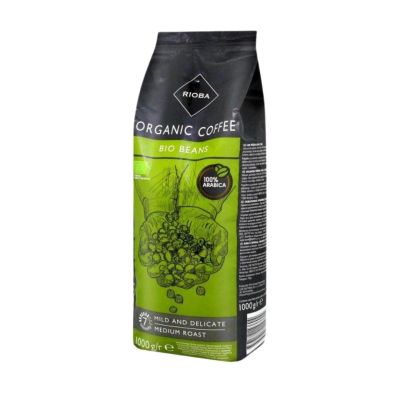 Kawa Rioba Organic Bio Beans, kawa z ekologicznych upraw