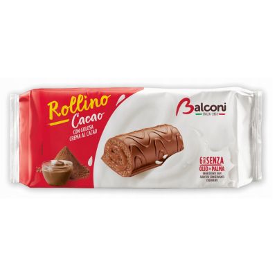 Rolada biszkoptowa czekoladowa - Balconi