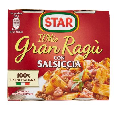 Sos ragu na bazie kiełbasy dojrzewającej - Star